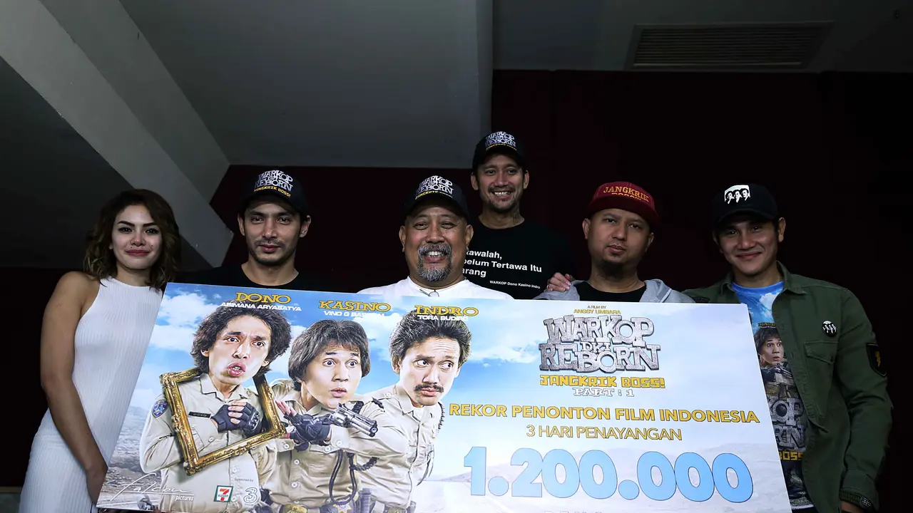 [Bintang] Preskon penonton film Warkop DKI Reborn
