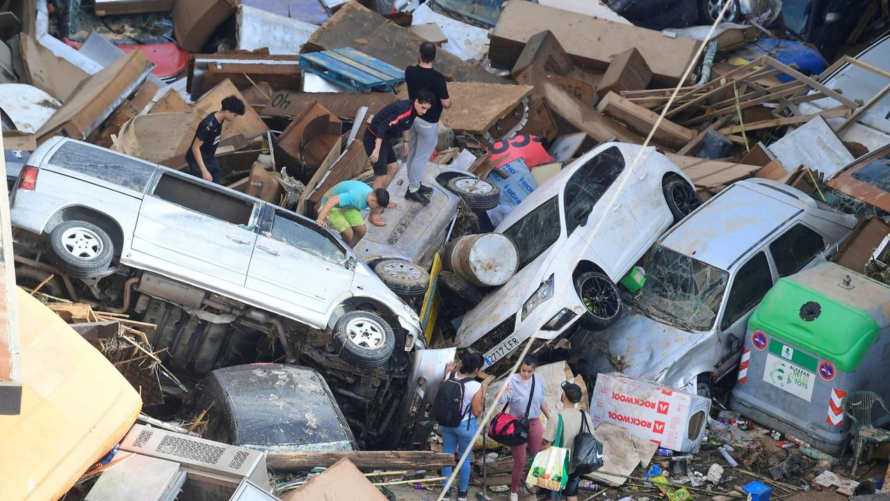 Banjir parah di Valencia