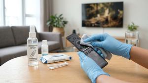 7 Cara Membersihkan Remote TV yang Sering Disentuh agar Tetap Higienis, Aman Tanpa Merusak Tombol