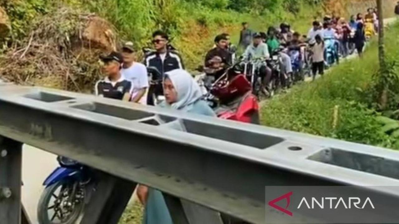 Jalan Dibeton, Malasari Bogor Jadi Destinasi Wisata Lebaran Favorit