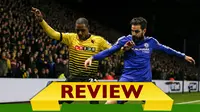 Video review Premier League Rabu pekan ke-24, Chelsea kembali tertahan oleh Watford.