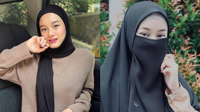 6 Potret Dinda Hauw saat Pakai Cadar, Tuai Pujian