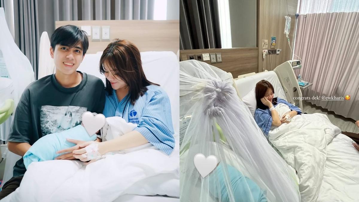 7 Potret Kayess Melahirkan Anak Pertama di Usia 22 Tahun, Lahir di Hari Valentine
