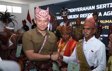 Saat AHY Akhiri Penantian 25 Tahun Eks Pejuang Timor Timur atas Hak Tanah dan Hunian Layak