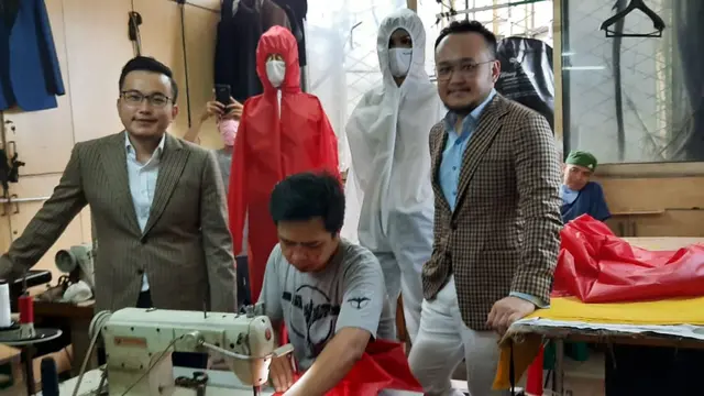 Dua Desainer Indonesia Buatkan APD untuk Tenaga Medis