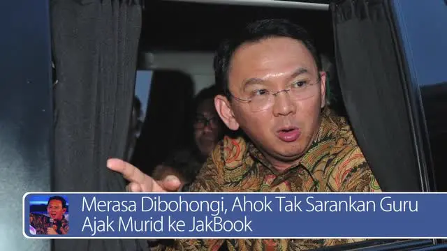 Daily TopNews hari ini akan menyajikan berita tentang gubernur DKI Jakarta Basuki Tjahaja Purnama atau Ahok yang merasa dibohongi saat datang ke Jakbook and Edu Fair 2015, dan berita duka meninggalnya pencipta lagu bintang kecil. Bagaimana berita len...