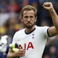 2. Harry Kane (Tottenham Hotspur) - Harry Kane menempati posisi kedua sebagai penyerang dengan nilai termahal. Pemain asal Inggris ini memiliki nilai pasar seharga 150 juta euro. (AFP/Ian Kington)