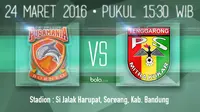 Pusamania Borneo FC vs Mitra Kukar (Bola.com/Samsul Hadi)