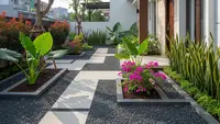 7 Desain Taman Depan Rumah Minim Perawatan yang Tetap Terlihat Rapi Sepanjang Tahun