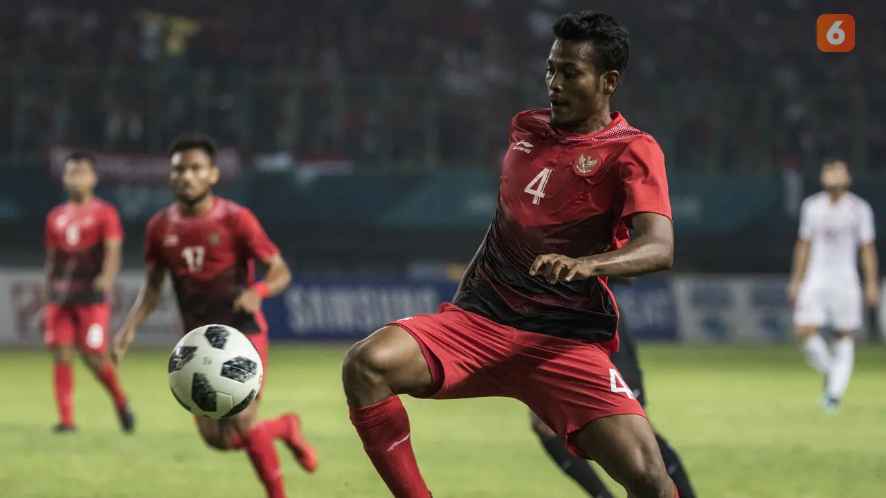 Sepak Bola : Indonesia Vs Palestina