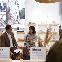 Fathia Izzati sebagai anggota baru dari Clarks South East Asia Collective 2023. Foto: Document/Clarks Indonesia.