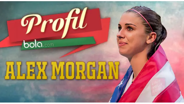 Alex Morgan, pesepak bola cantik asal Amerika Serikat berusia 26 tahun sukses membawa negaranya menjuarai Piala Dunia Wanita 2015