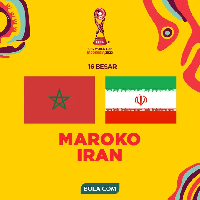 Piala Dunia U-17 - Maroko Vs Iran