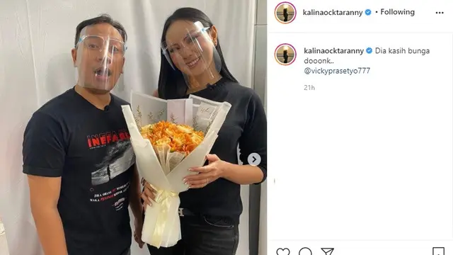 Kalina Ocktaranny - Vicky Prasetyo (Foto: Instagram/@kalinaocktaranny)