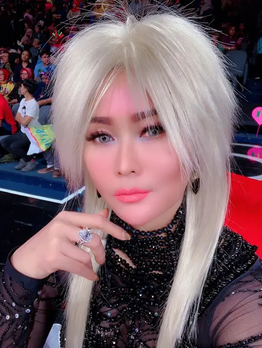 Istri Adam Soeseno ini bahkan sudah memiliki ratusan wig yang ia pesan hingga Korea. Mulai dari rambut pendek, panjang, lurus, maupun keriting semua tertata rapi.(Liputan6.com/IG/@inul.d)