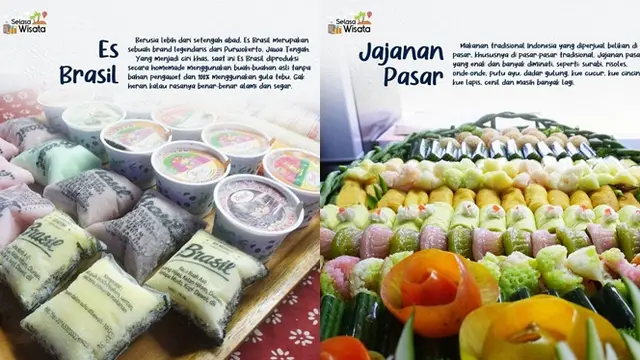 Es Brasil dan Jajanan Pasar