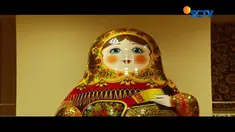 Boneka matryoshka merupakan salah satu simbol Rusia yang paling tersohor. 