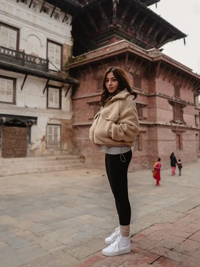 Potret perjuangan Nikita Willy mencapai Annapurna, Himalaya, Nepal. (Sumber: Instagram @nikitawillyofficial94)