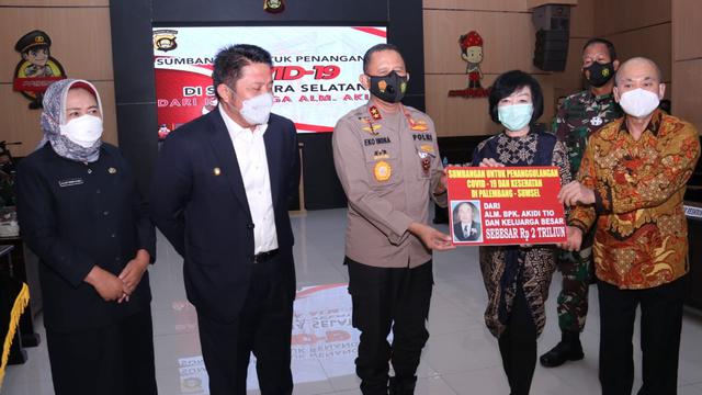 Kapolda Sumsel Telusuri Donasi Rp 2 Triliun Akidi Tio Sejak Awal