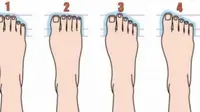 Cek Kepribadian dan Peruntungan Anda dari Jari Kaki
