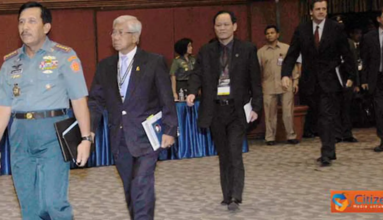 	Citizen6, Jakarta: Panglima TNI Laksamana TNI Agus Suhartono S.E. sebagai keynote speech di forum Jakarta International Defence Dialogue (JIDD) di Jakarta Convention Centre, Jumat (25/3). (Pengirim: Badarudin Bakri Badar)