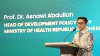 Kepala Badan Kebijakan Pembangunan Kesehatan (BKPK) Kementerian Kesehatan Republik Indonesia, Prof. Asnawi Abdullah PhD (Istimewa)