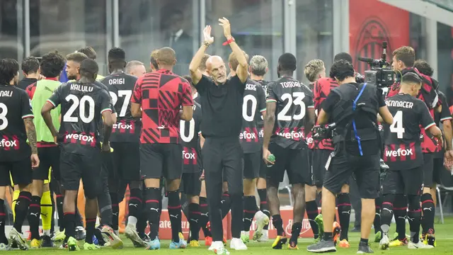 Rafael Leao Cetak Dua Gol, AC Milan Bungkam Inter Milan di San Siro
