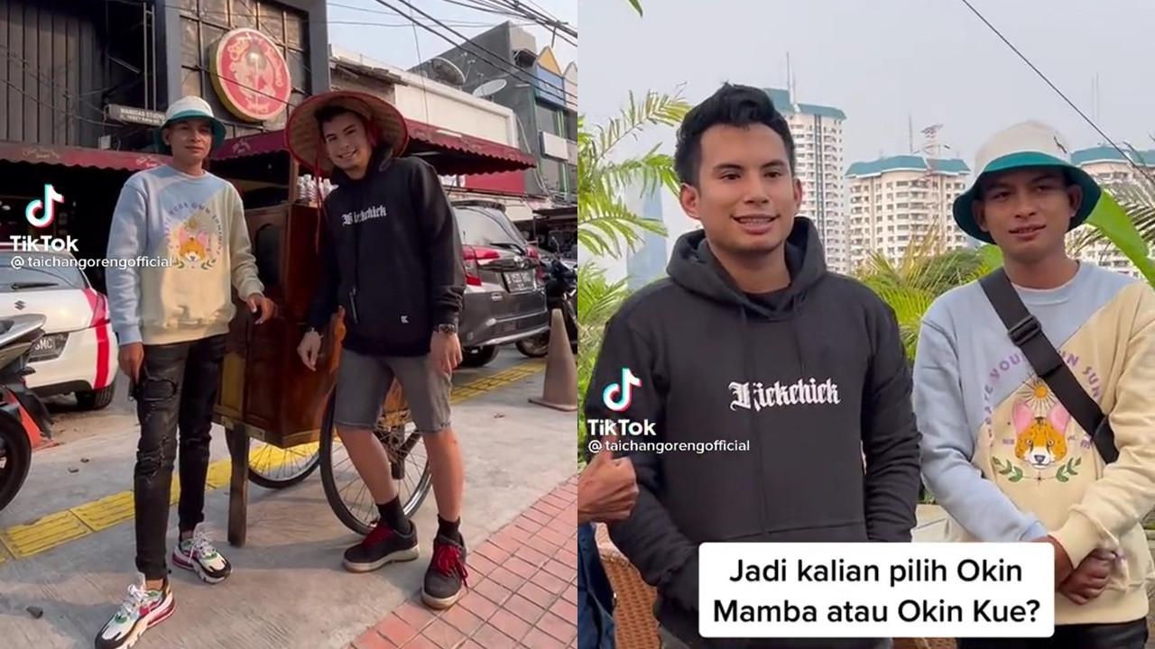 Okin dengan Kembaran Tukang Jamu