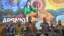 Menkeu Purbaya Yudhi Sadewa menyampaikan pendapatan negara per September tercatat sebesar Rp 1.863 triliun atau atau telah mencapai 65,0 persen dari outlook yang ditetapkan. (merdeka.com/Arie Basuki)