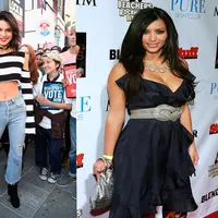 Kim Kardashian dan Kendall Jenner, kakak beradik yang sedang alami gangguan yang sama, yaitu kepanikan. Kim yang masih panik dengan keadaannya paska perampokan dan Kendall yang derita kelumpuhan saat tidur. (AFP/Bintang.com)