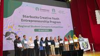 Mengasah Jiwa Enterpreneur Sejak Muda Lewat Kompetisi Starbucks Creative Youth Enterpreneurship Program. (Dok: Liputan6.com/dyah)