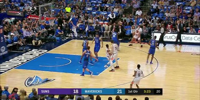 VIDEO : Cuplikan Pertandingan NBA, Suns 124 vs Mavericks 97