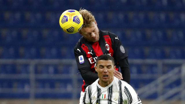 FOTO: Juventus Akhiri Tren Kemenangan AC Milan di Liga Italia