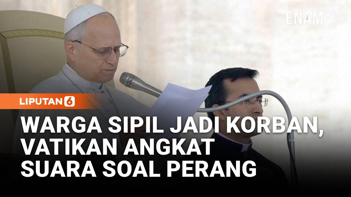 Paus Leo XIV Soroti Korban Perang dan Serukan Perdamaian Iran dan Timur Tengah