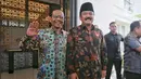 <p>Hadi Tjahjanto juga telah menyerahkan jabatan lamanya sebagai Menteri ATR/BPN kepada Agus Harimuti Yudhoyono (AHY). (Liputan6.com/Angga Yuniar)</p>