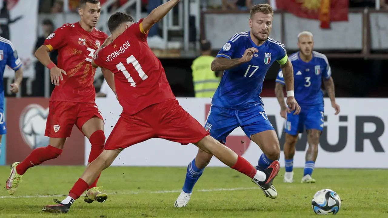 Foto: Italia dan Inggris Kompak Raih Hasil Imbang di Kualifikasi Euro 2024