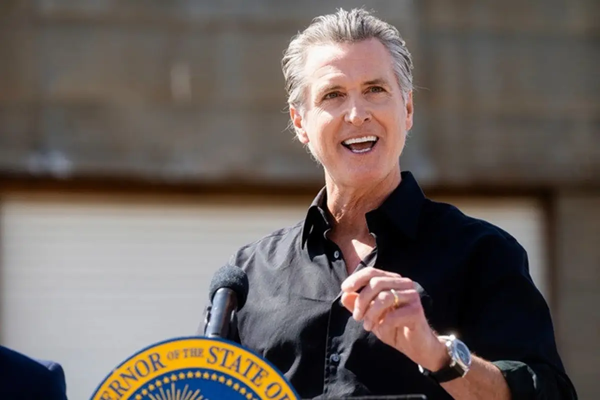 Gubernur California Gavin Newsom
