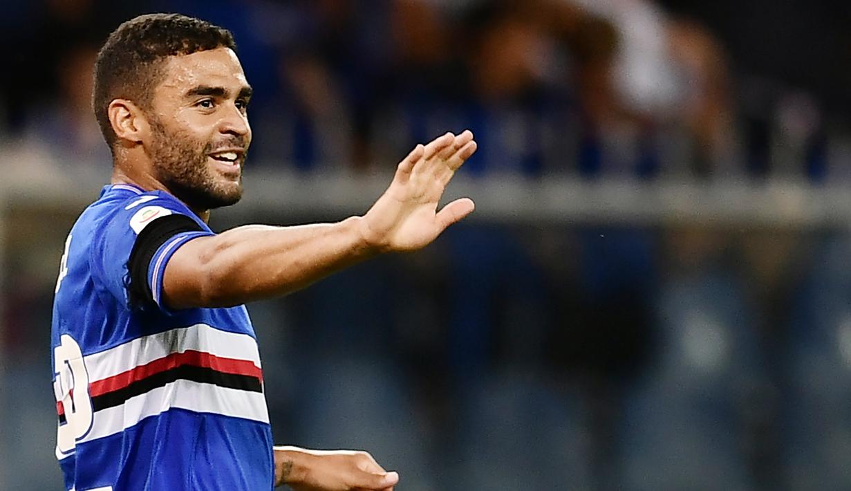 7. Gregoire Defrel (Sampdoria) - 5 Gol. (AFP/Marco Bertorello)