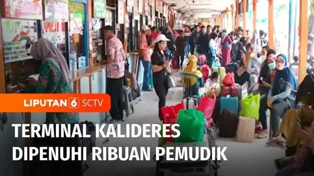 Jumlah pemudik yang berangkat dari Terminal Bus Kalideres, Jakarta Barat, tujuan Pulau Sumatera dan Jawa Timur meningkat hingga 30 persen sepanjang hari Jumat kemarin.
