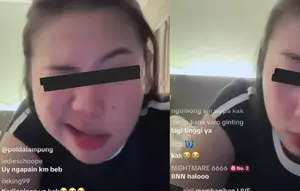 Viral Wanita Live TikTok Diduga Teler Narkoba, BNN Turun Tangan
