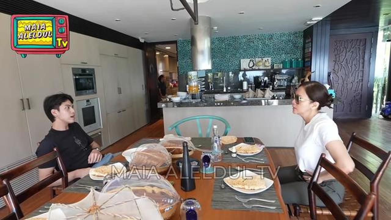 6 Potret Ruang Makan Villa Maia Estianty di Bali, Vibes Modern Tropis tapi Homey