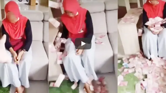 [Bintang] Bukannya Emosi, Kumpulan Video Parodi Pelakor Disiram Duit Ini Bikin Ketawa Seharian