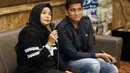 Tantri dan Ardi konferens pers setelah kelahiran anak kedua di Rumah Sakit Mayapada, Lebak Bulus, Jakarta Selatan, Sabtu (22/2/2020). (Adrian Putra/Fimela.com)