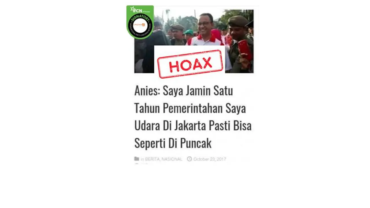 Cek Fakta Puncak 2