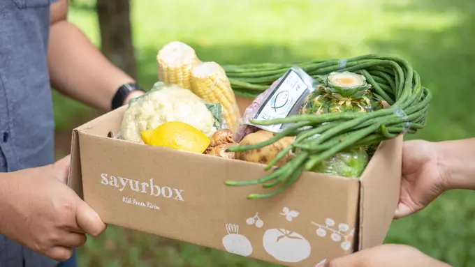 Paket masak Sayurbox. (Foto: Sayurbox)