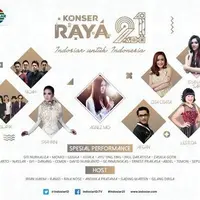 Bertabur bintang dengan kombinasi dangdut dan pop, ‘Konser Raya 21 Tahun Indosiar’ akan digelar secara spesial pada hari Senin 11 Januari 2016 tepat pukul 19.00 WIB di Istora Senayan.