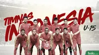 Timnas Indonesia U-15. (Bola.com/Dody Iryawan)