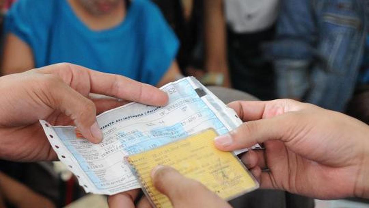 H-5 lebaran, Stasiun Senen dipadati pemudik