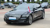 Genesis Electrified G80 sebagai kendaraan resmi delegasi G20. (Liputan6.com/Fachri)