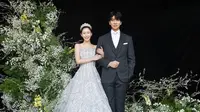Potret Pernikahan Lee Seung Gi dan Lee Da In. (Sumber: Instagram/byhumanmade)